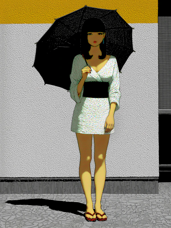 Stylized Woman Illustration