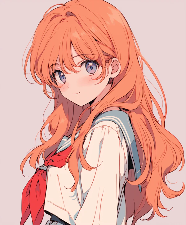Vibrant School Portrait