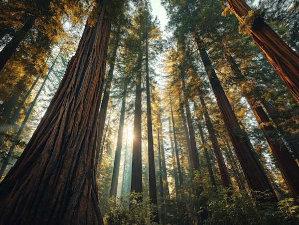 Majestic Redwood Serenity