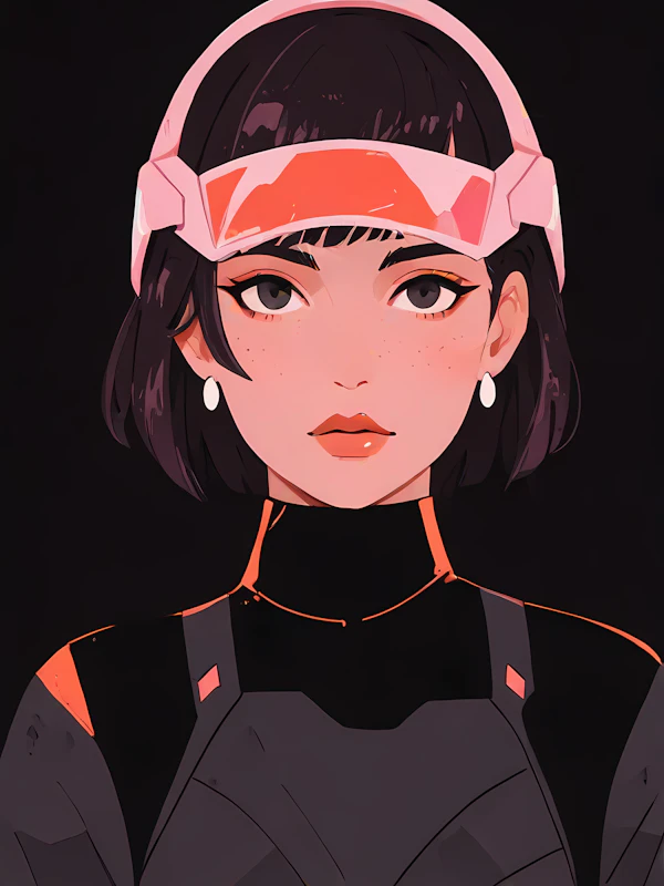 Futuristic Character Portrait
