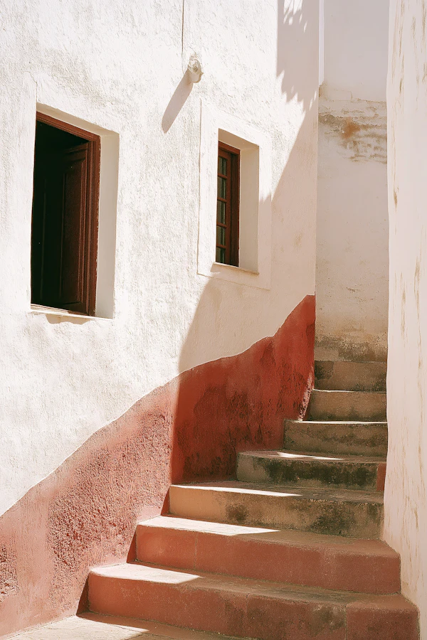 Rustic Stone Staircase