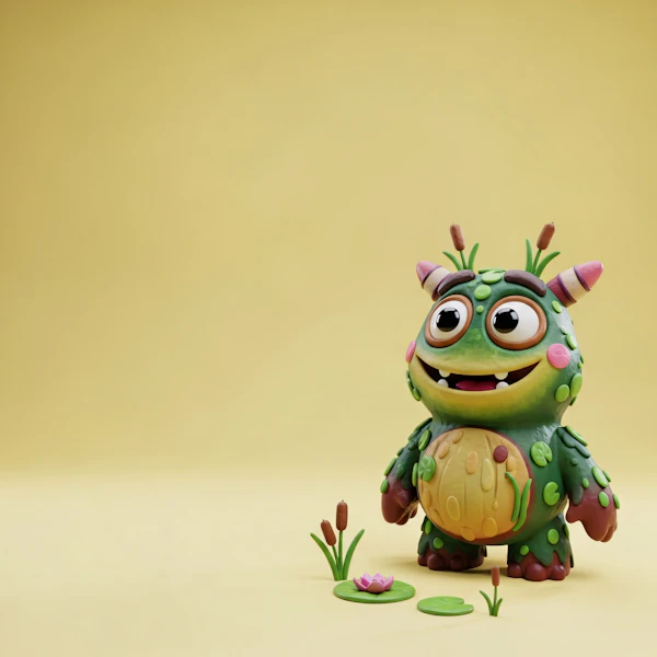 Clay Monster Display