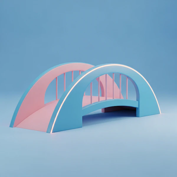 Pastel Modern Bridge