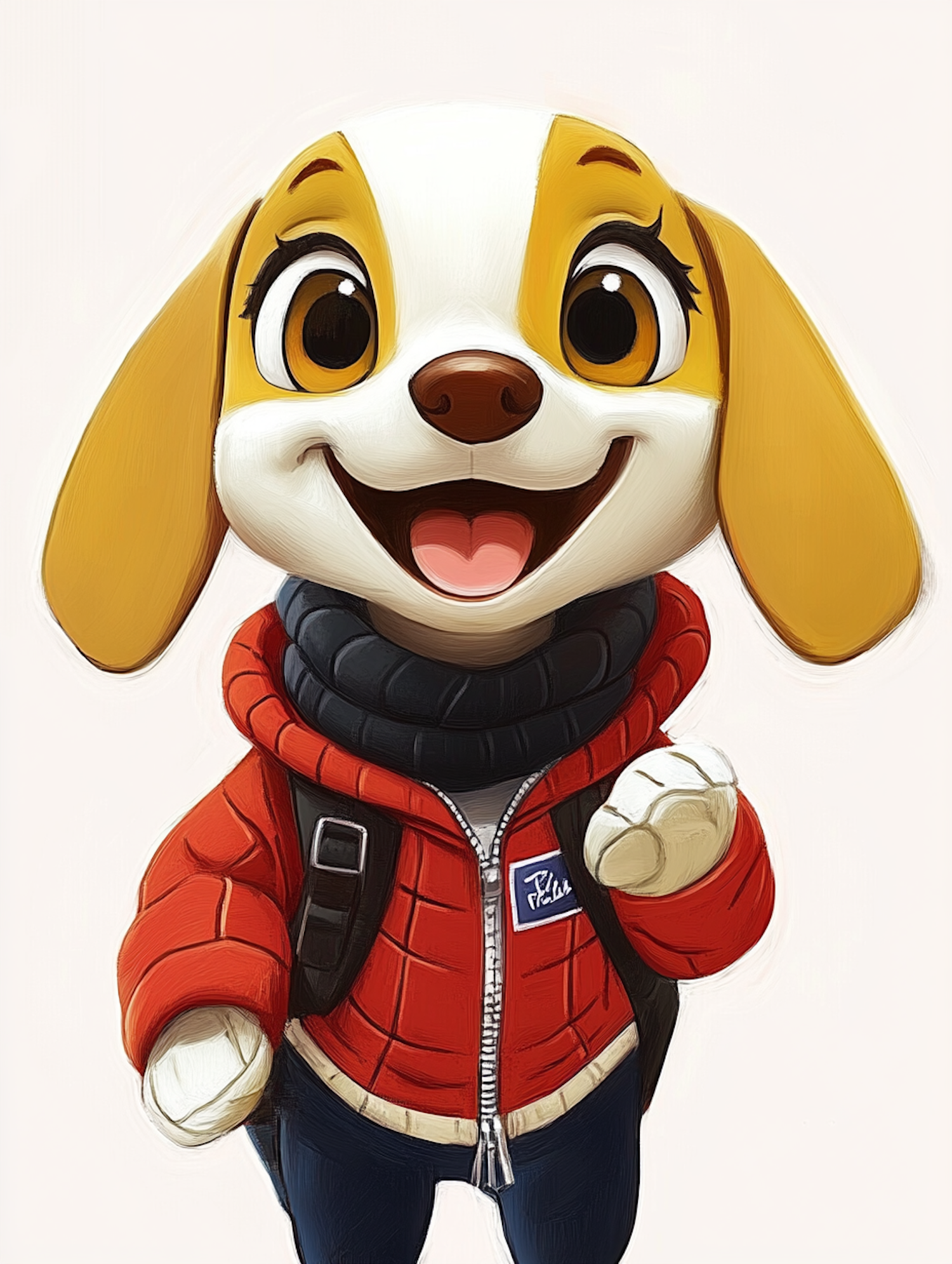 Animated Dog Character