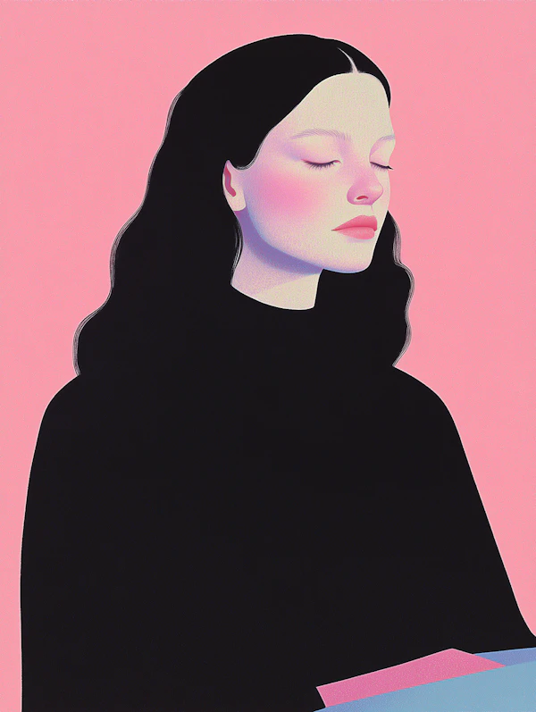 Stylized Woman Illustration