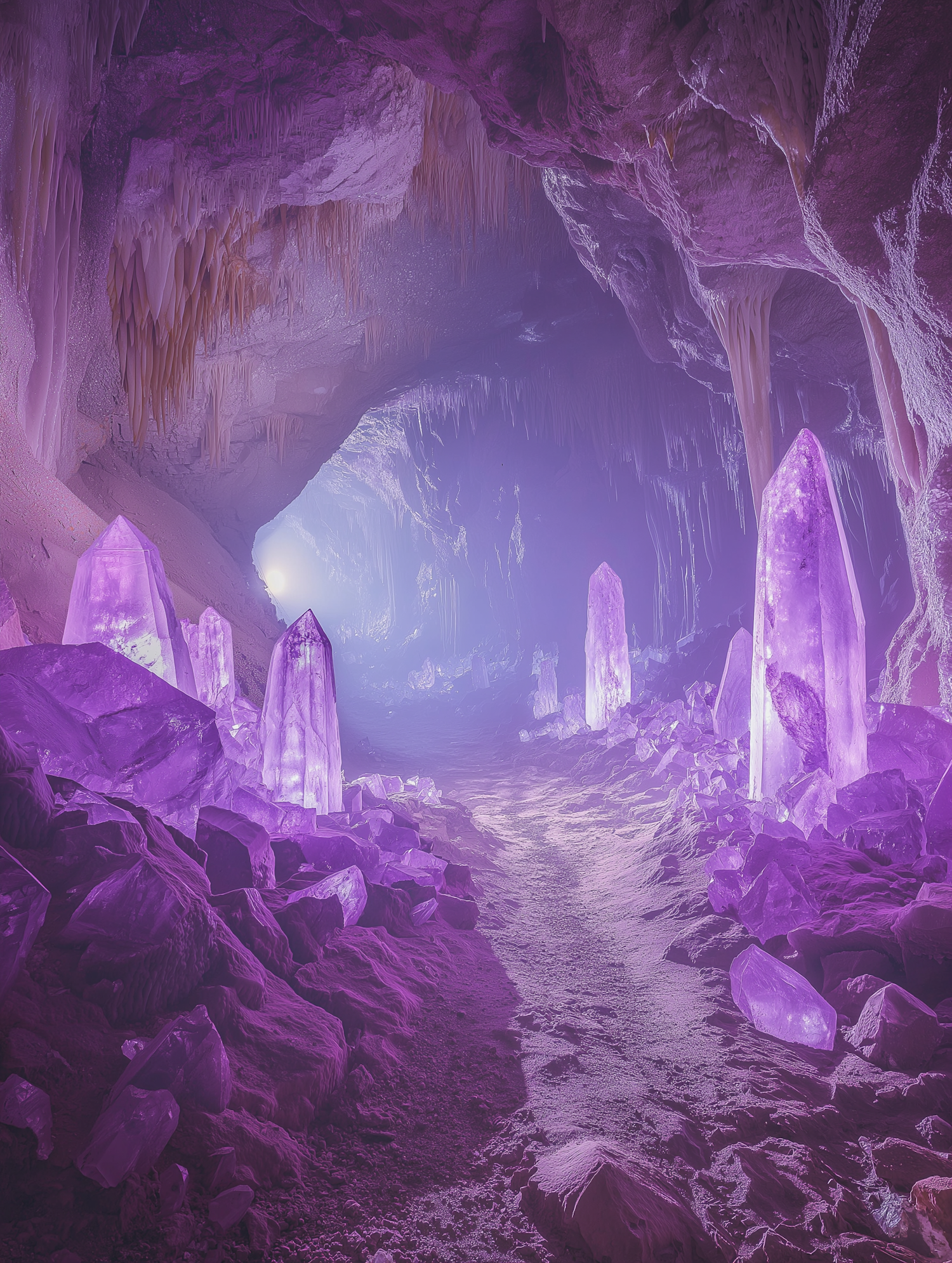 Ethereal Crystal Cave