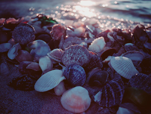 Serene Beach Sunset