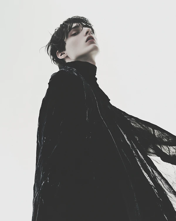 Moody Avant-Garde Portrait