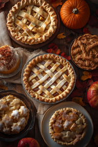 Autumnal Pies and Pumpkin