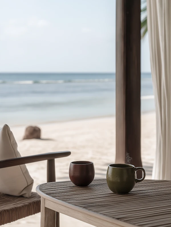 Serene Beachside Scene