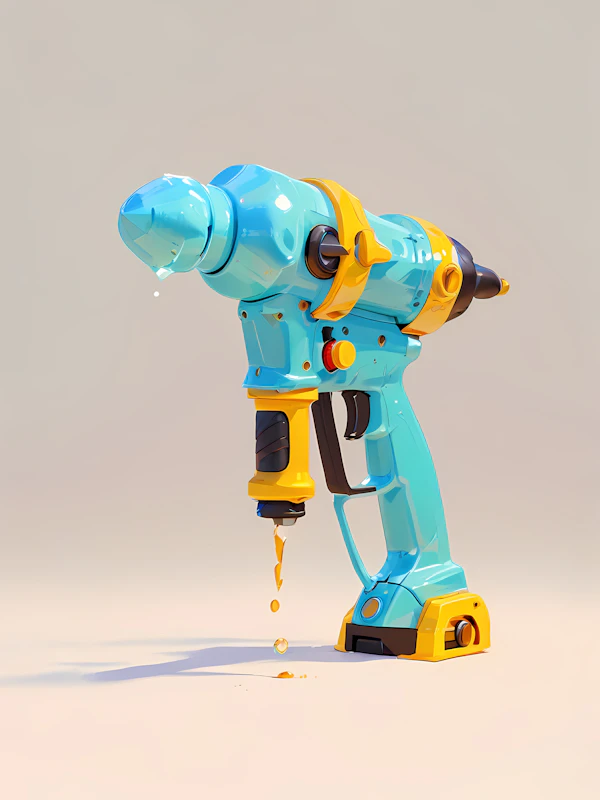 Futuristic Toy Drill