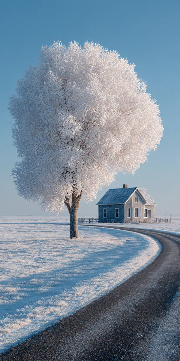 Frosty Winter Scene