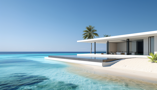 Luxurious Beachside Infinity Pool