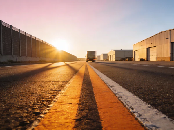 Golden Hour Roadway