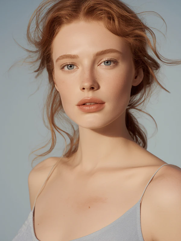 Portrait of Red-Haired Woman
