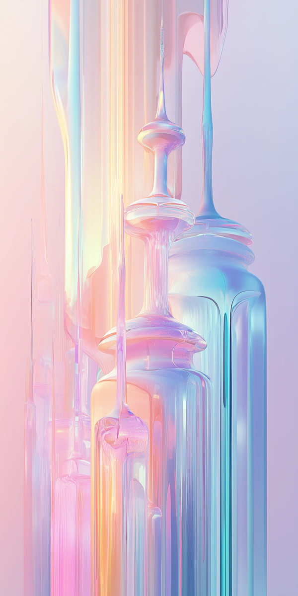 Surreal Glass Artwork