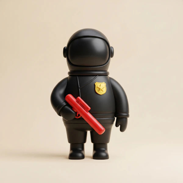 Stylized 3D Figure