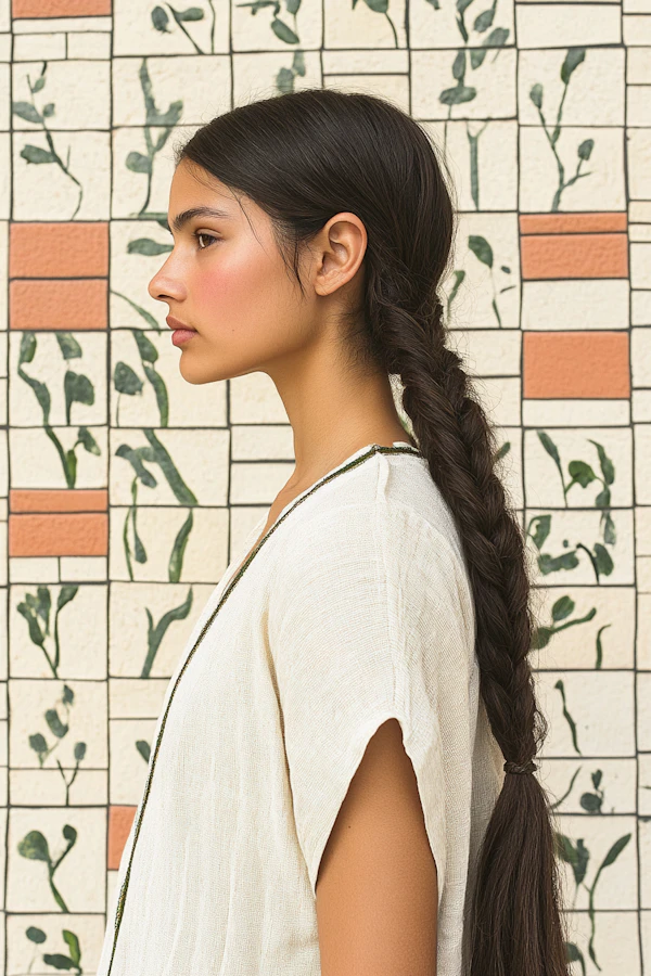 Profile With Braided Hair