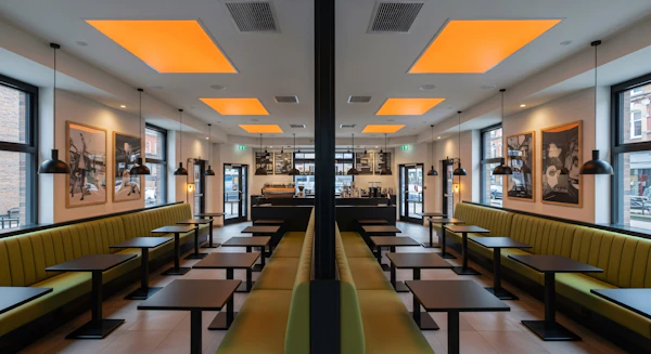 Modern Cafe Interior