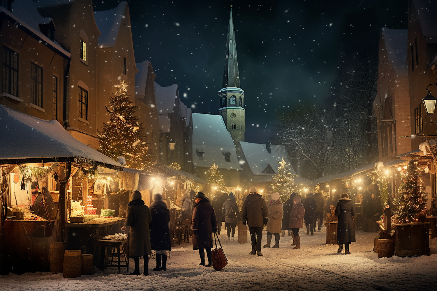 Enchanted Evening at the Old Town Christmas Market