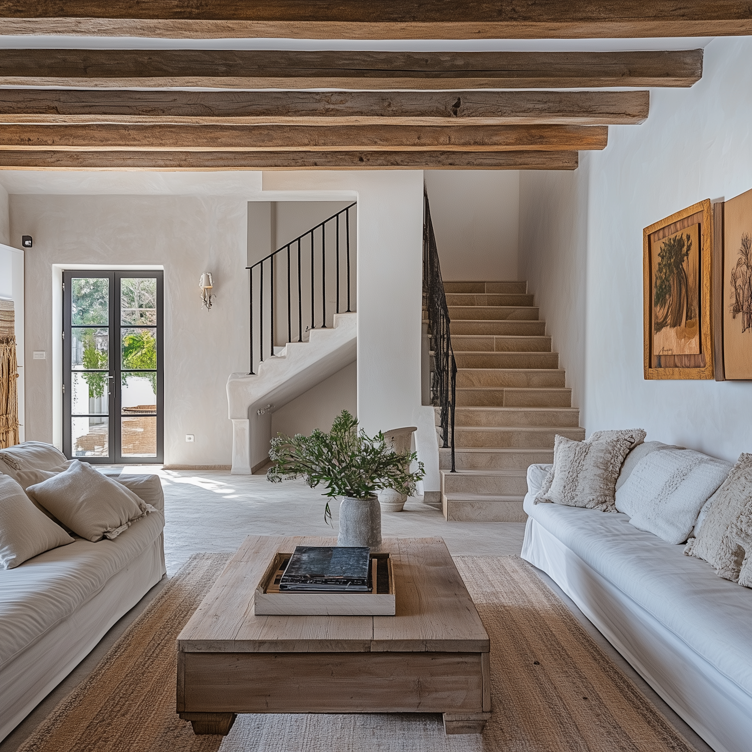 Cozy Rustic Living Room