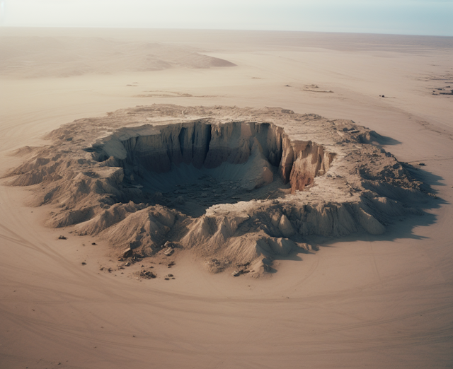 Desert Crater Majesty