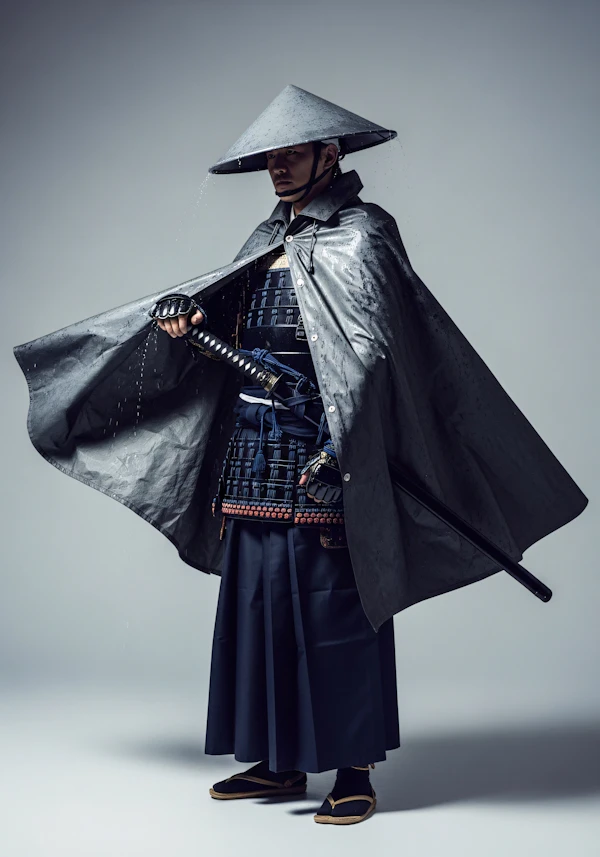 Samurai in Rain