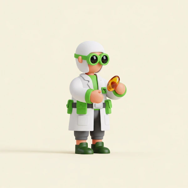 Cartoon Scientist