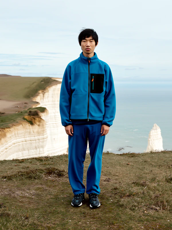 Man on Cliffside