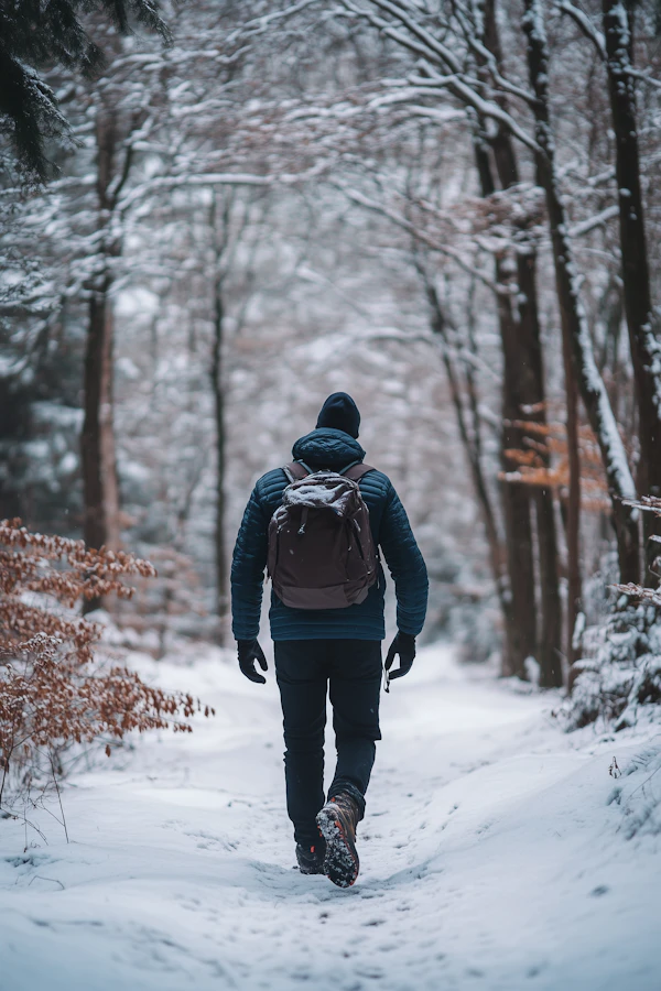 Winter Forest Walk