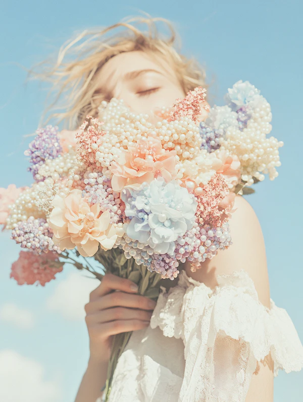 Ethereal Floral Portrait