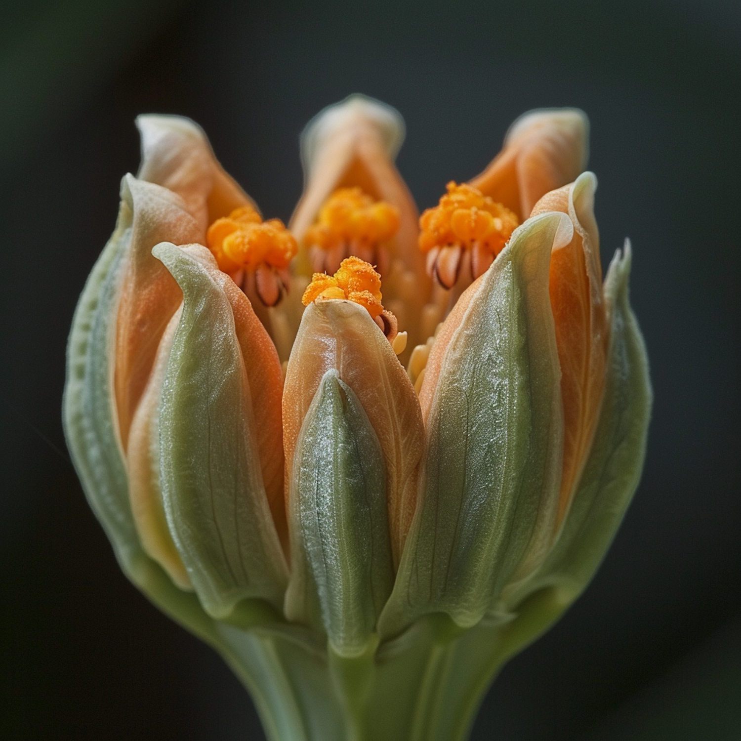 Vibrant Flower in Bud