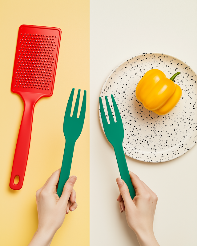 Colorful Kitchen Scene