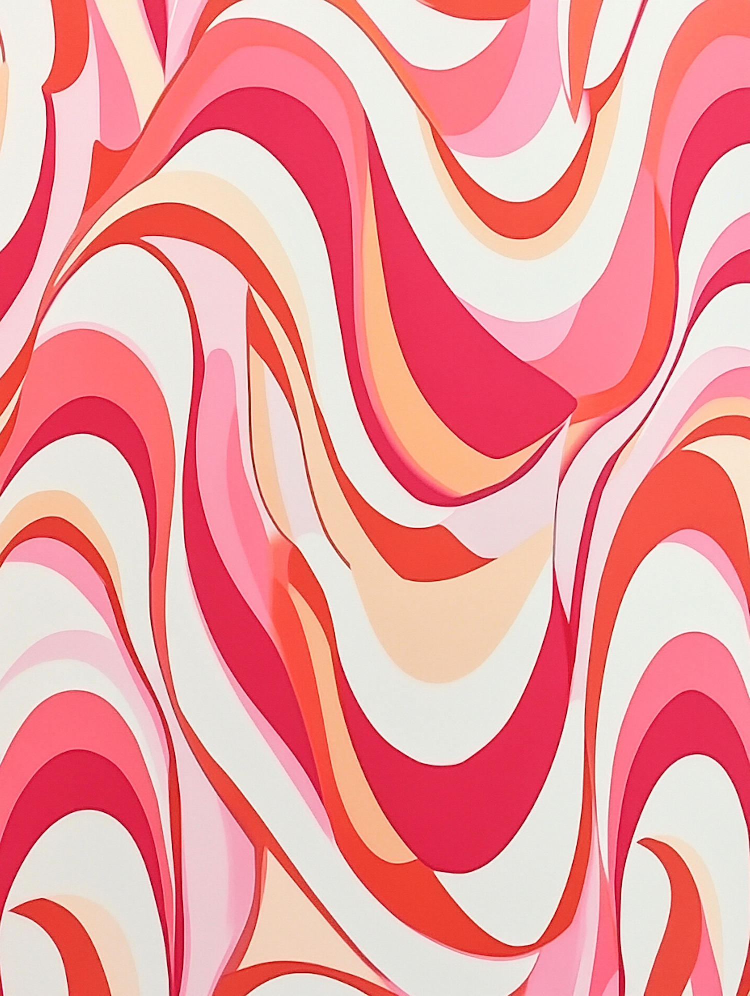 Vibrant Swirling Abstract Pattern