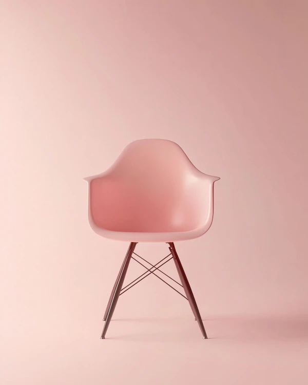 Modern Pink Chair
