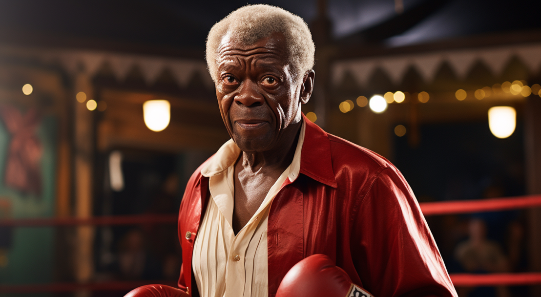 The Veteran Boxer's Stance Photo on Lummi