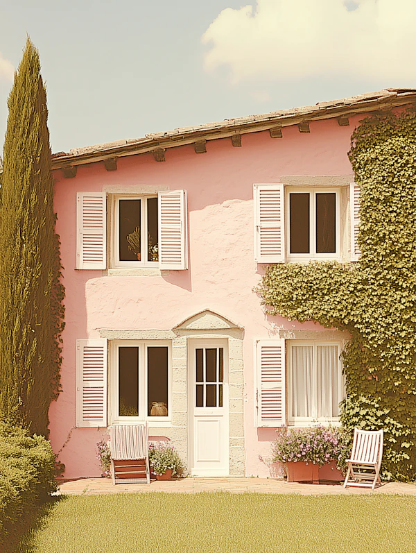Charming Pink House