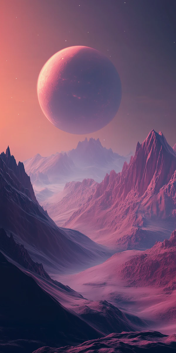 Surreal Alien Landscape