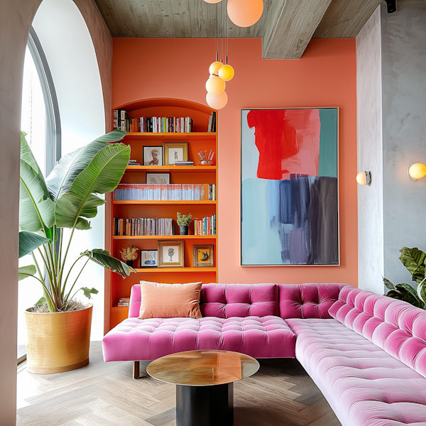 Stylish Vibrant Interior