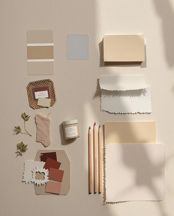 Stationery Flat Lay