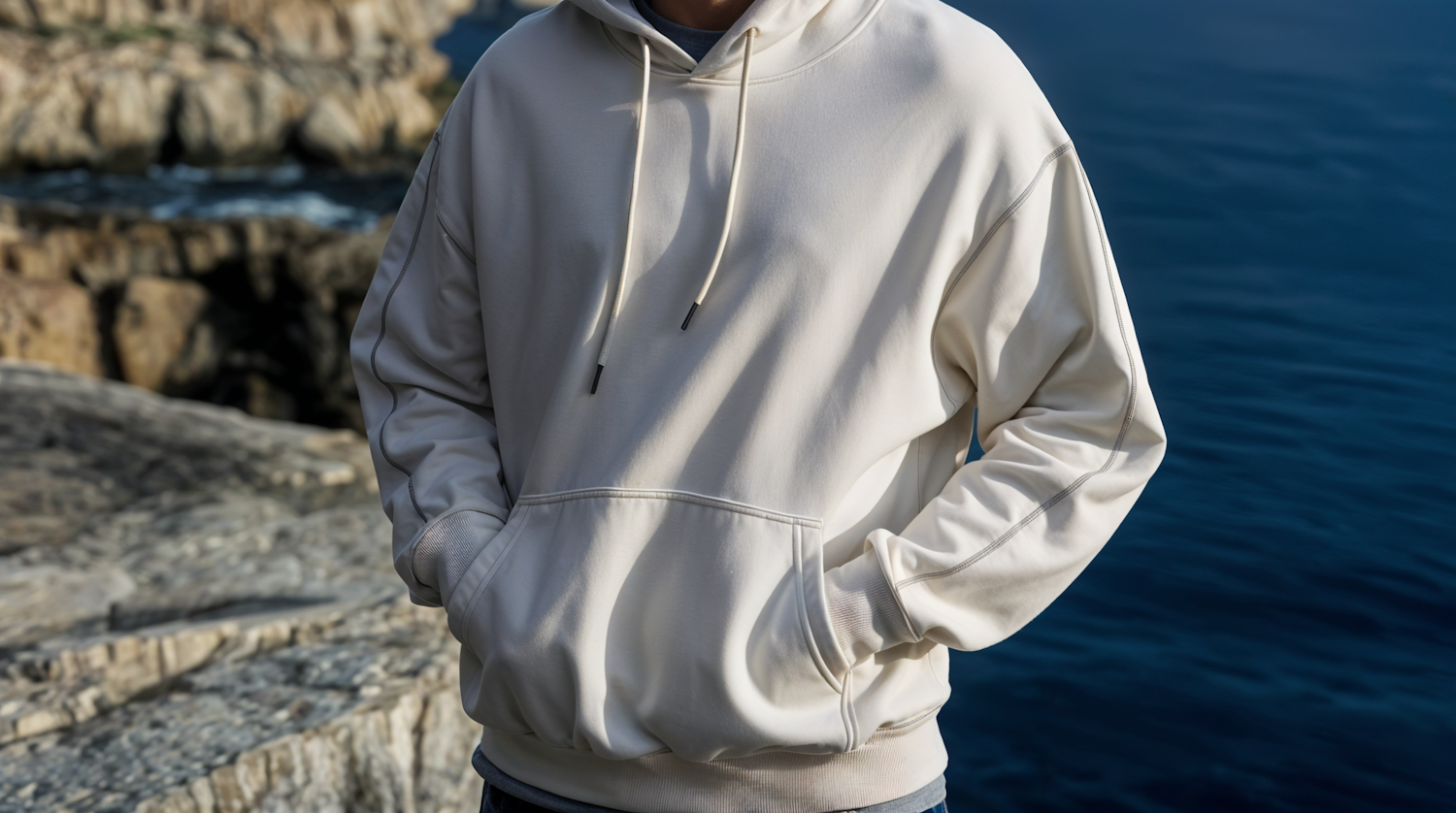 Coastal Hoodie Portrait