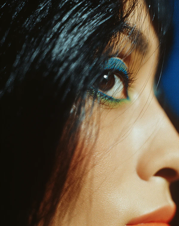 Close-Up Eye Makeup