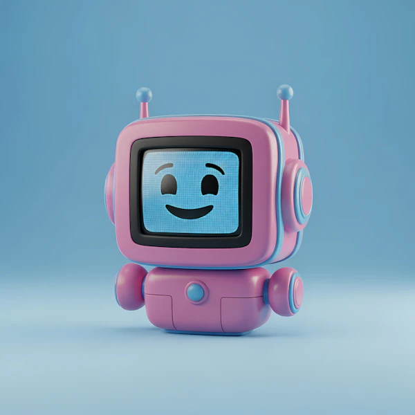 Cartoon Robot Illustration