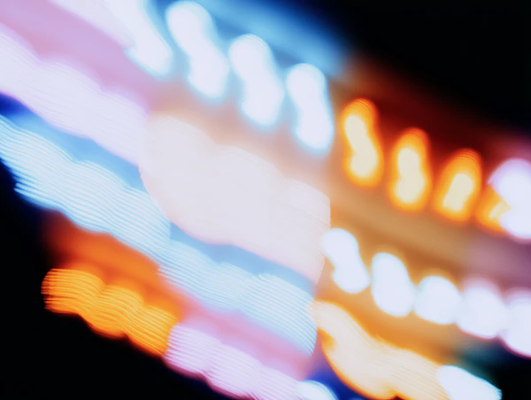 Vibrant Neon Motion