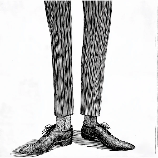 Illustrated Formal Legs