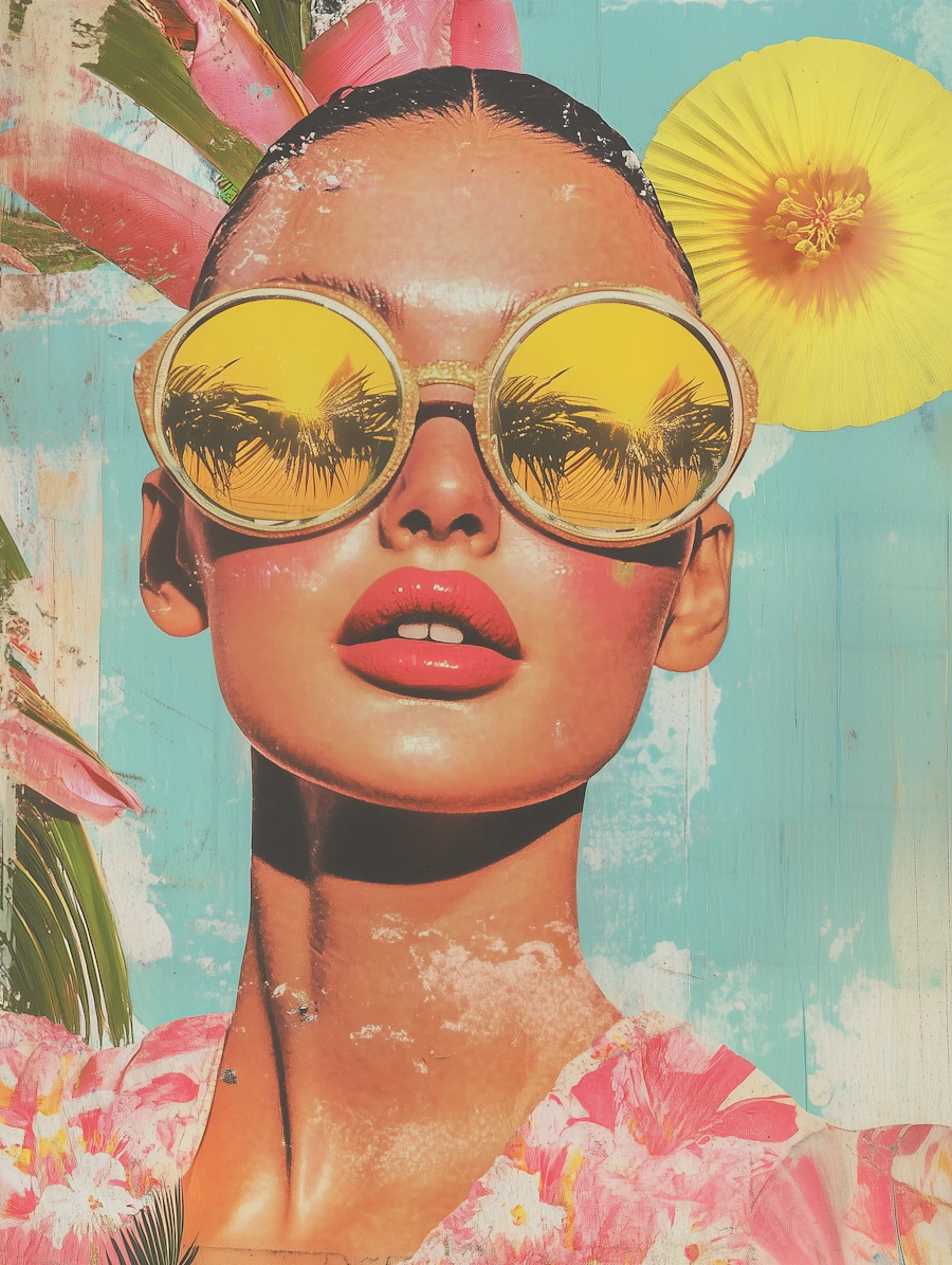 Tropical Woman Portrait