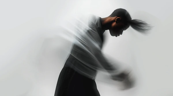 Artistic Motion Portrait