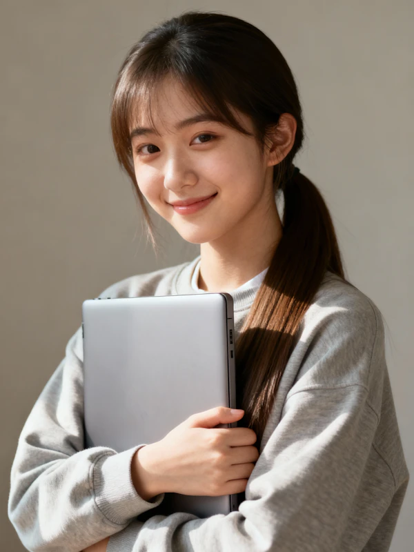 Woman with Laptop
