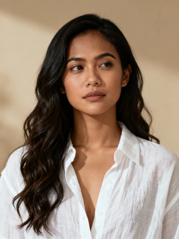 Calm Woman Portrait