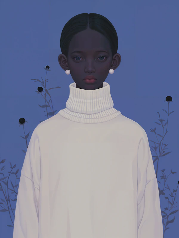 Elegant Digital Portrait